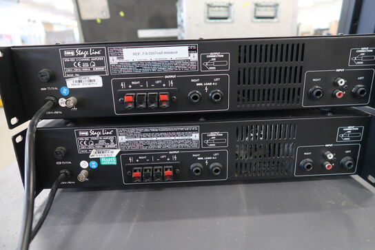 2 pcs. Amplifiers IMG Stageline STA-122