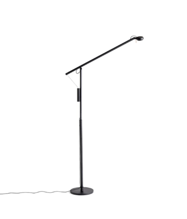 Fifty-Fifty Gulvlampe Soft black - HAY - BEMÆRK: FOD MANGLER