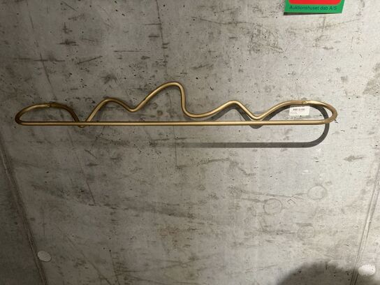 Curvature Towel Hanger Brass - ferm LIVING