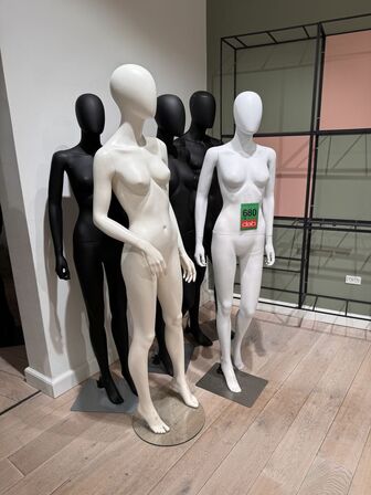 5 stk. mannequiner