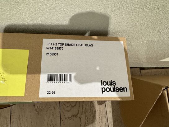 PH 2/2 Glas Overskærm - Louis Poulsen