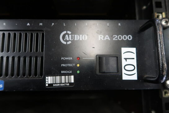 Forstærker C-AUDIO RA 2000