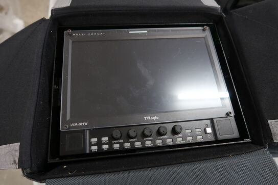 2 stk. Fieldmonitors TVLOGIC LVM-091W