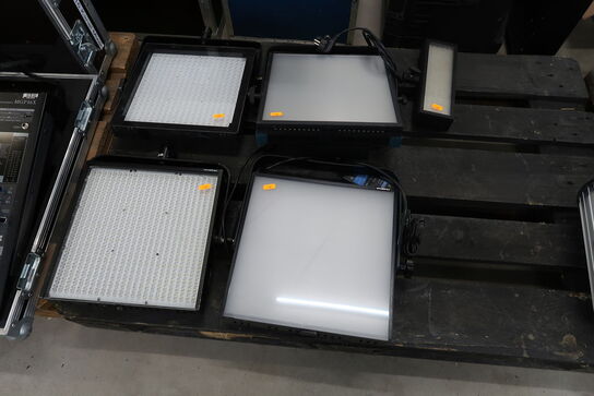 4 stk. LED batteri-lamper bl.a. BRIGHTCAST