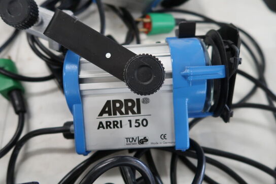 5 stk. Lamper ARRI 150