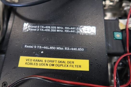 2 stk. Radio-sendetrin i kuffert TP-radio