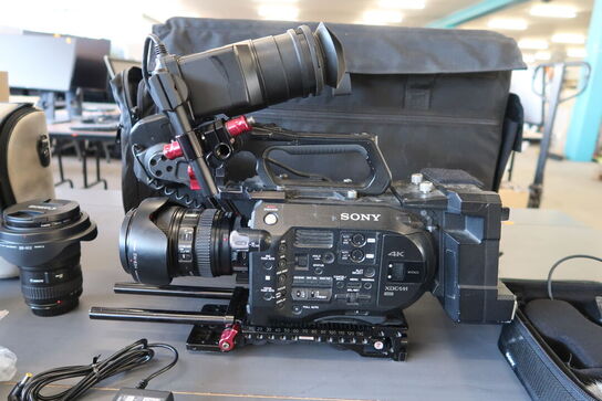 4K Videokamera SONY PXW-FS7 Inkl. 3 objektiver
