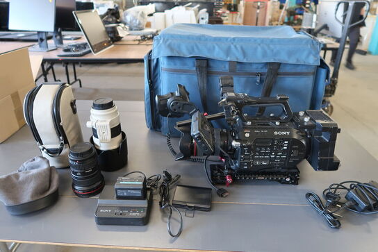 4K Videokamera SONY PXW-FS7M2 Inkl. 3 objektiver