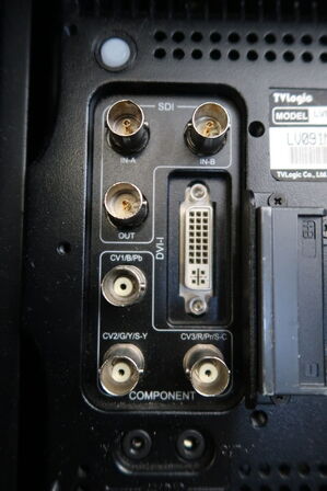 3 stk. 9" Fieldmonitors TVLOGIC LWM-091W