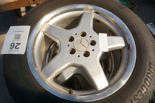 4 stk. alu fælge 255/55R18 