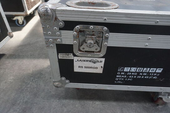 1 stk. flightcase på hjul