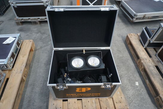 Flightcase med LED lamper