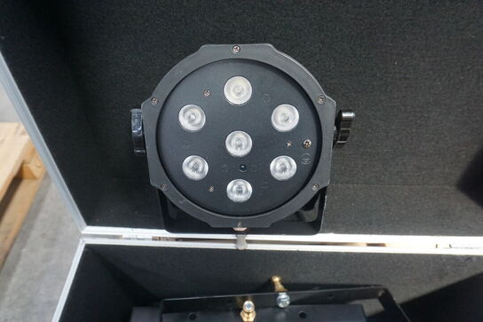 Flightcase med LED lamper