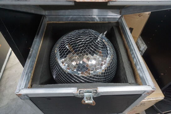 Disk inkl. Discokugle mv.