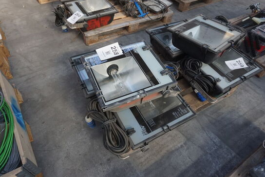 3 stk. Arbejdslamper 