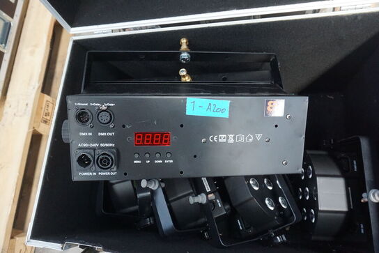 Flightcase med LED lamper