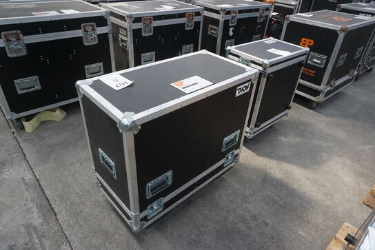 Flightcase til højttalere