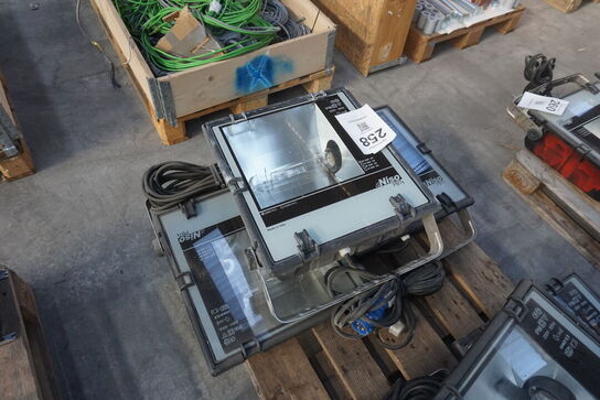 3 stk. Arbejdslamper 
