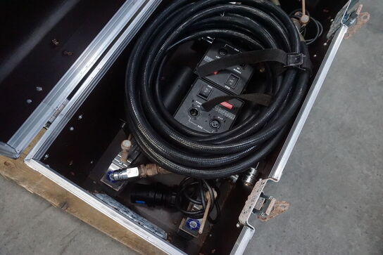 2 stk. CO2 jets med slanger inkl. flightcase