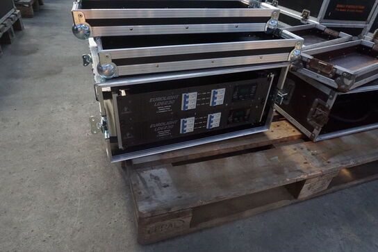 2 stk. 6ch LD6230 Dimmer inkl. 4U rack