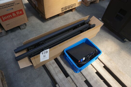16 stk. LED RGBW skinner inkl. controller