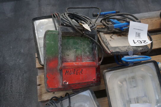 5 stk. Arbejdslamper 