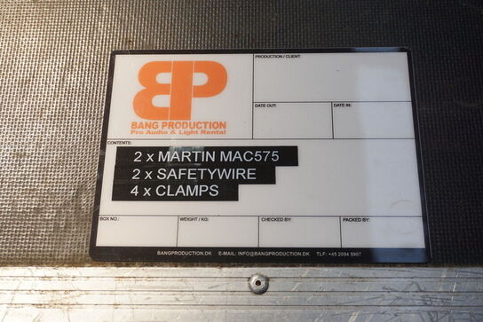 Martin Mac575 inkl. flightcase