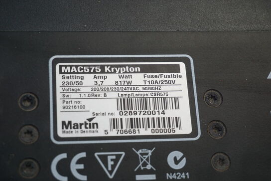 Martin Mac575 inkl. flightcase