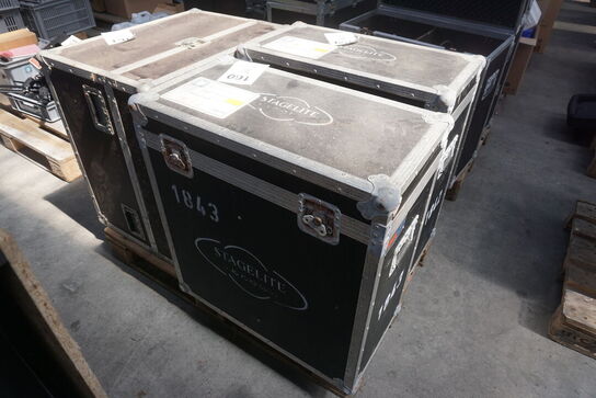 2 stk. UV gun inkl. flightcase