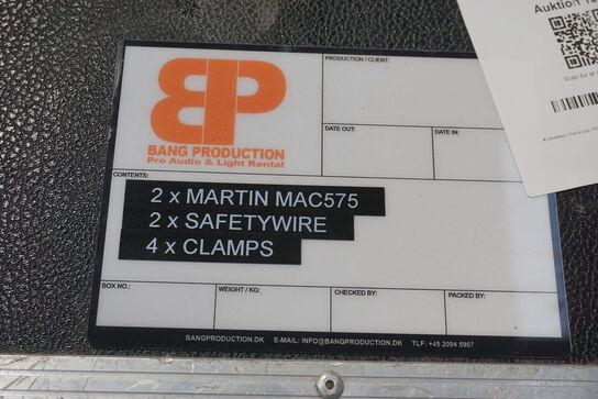 Martin Mac575 inkl. flightcase