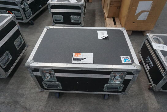 4 stk. SIP-1000 LED Strobe RGBW inkl. flightcase