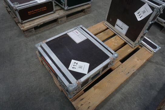 Rack 3U flightcase med skuffe