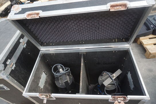 2 stk. UV gun inkl. flightcase
