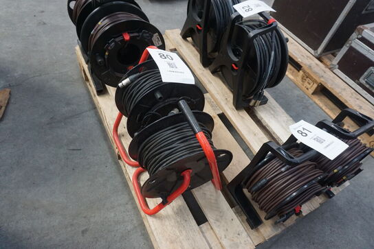 2 stk. 50m XLR tromler