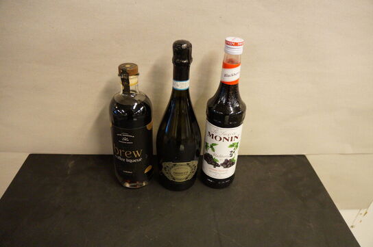 3 flasker spiritus