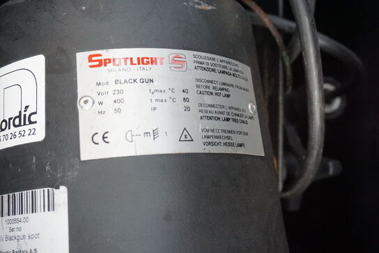 2 stk. UV gun inkl. flightcase