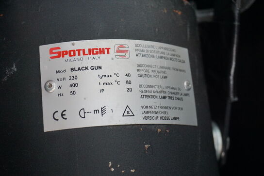 2 stk. UV gun inkl. flightcase