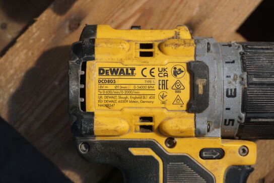 4 stk. elværktøj DEWALT 