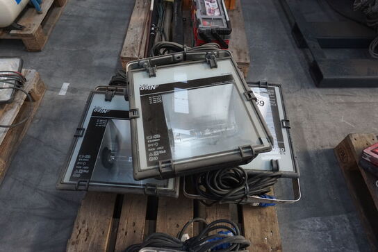 3 stk. Arbejdslamper 