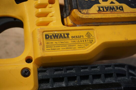 Båndsav DEWALT DCS371