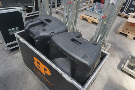 2 stk. DAS Audio DR-115A inkl. flightcase