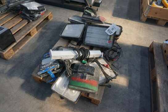 10 stk. Arbejdslamper 