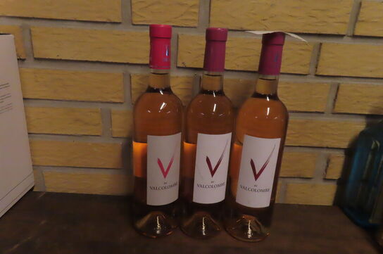 3 Flasker vin