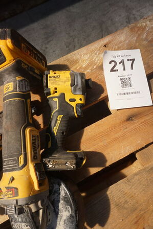 4 stk. elværktøj DEWALT 