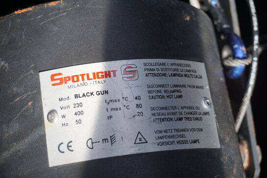 2 stk. UV gun inkl. flightcase