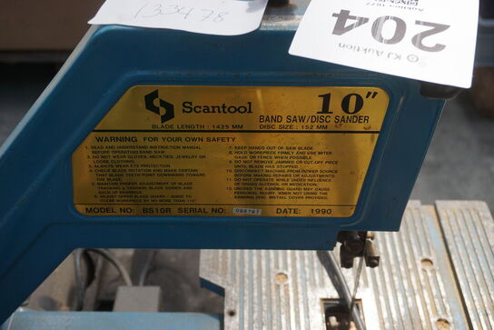 Båndsav SCANTOOL BS10R