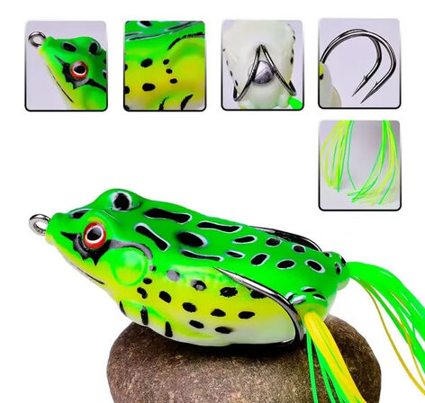 23 stk. Froggy Overflade Popper