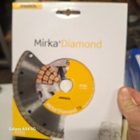 4 stk. Diamant klinger ø180 MIRKA