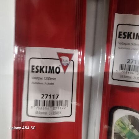 4 stk. Vaterpas ESKIMO