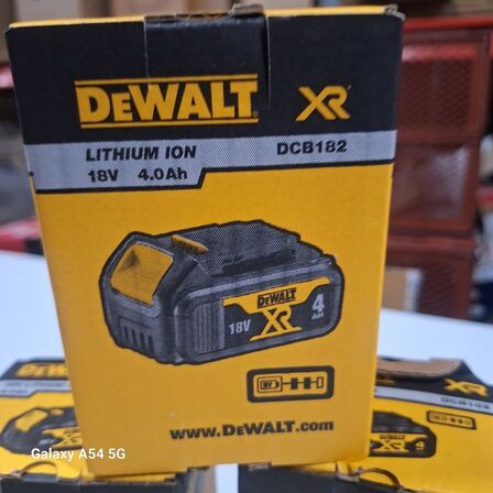 3 stk.Batterier 18V, 4 AH NYE DEWALT